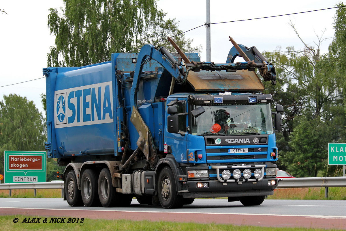 Швеция, № STENA — Scania ('1996, общая модель)