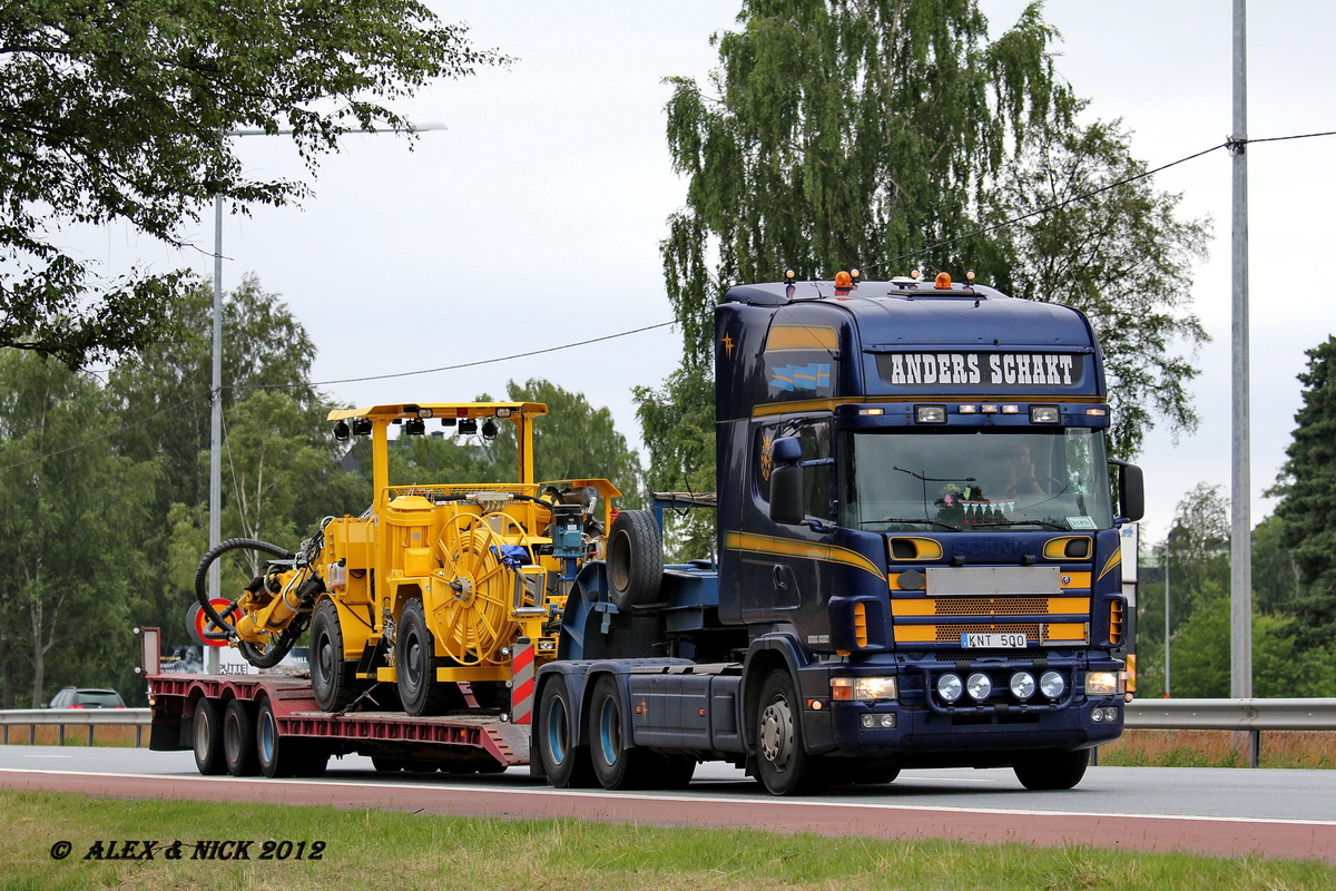 Швеция, № KNT 500 — Scania ('1996) R144G