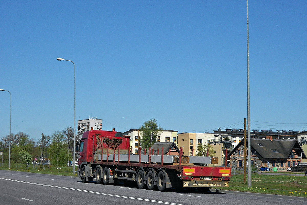 Латвия, № N-1267 — Faymonville (общая модель)