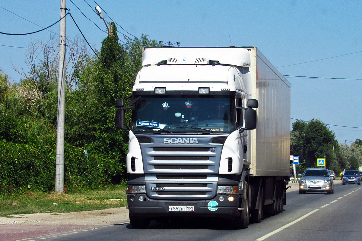 Ростовская область, № Т 552 НТ 161 — Scania ('2004) R440