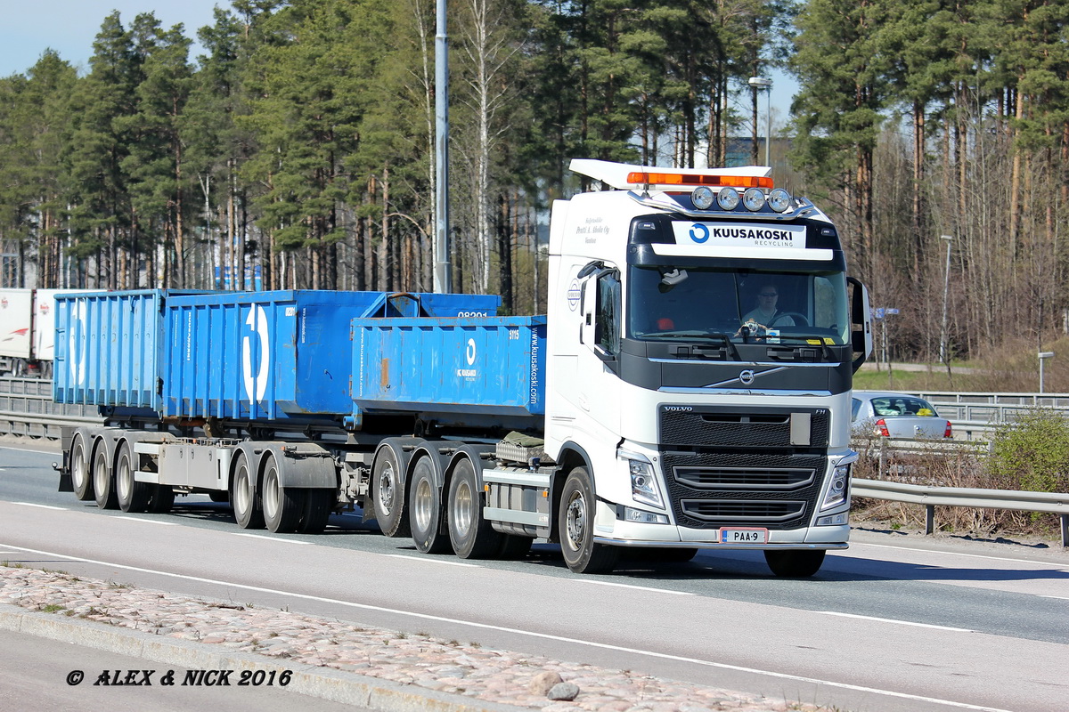 Финляндия, № PAA-9 — Volvo ('2012) FH.540