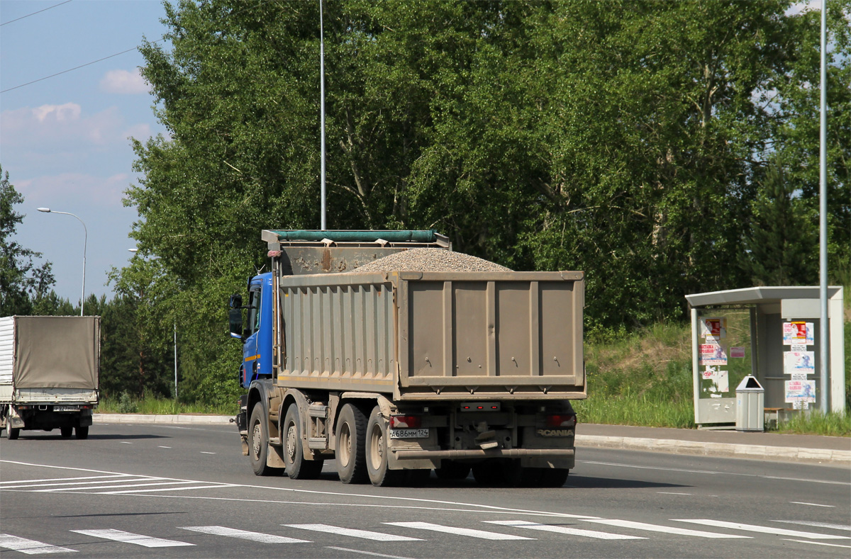 Красноярский край, № А 686 ММ 124 — Scania ('2011) P440