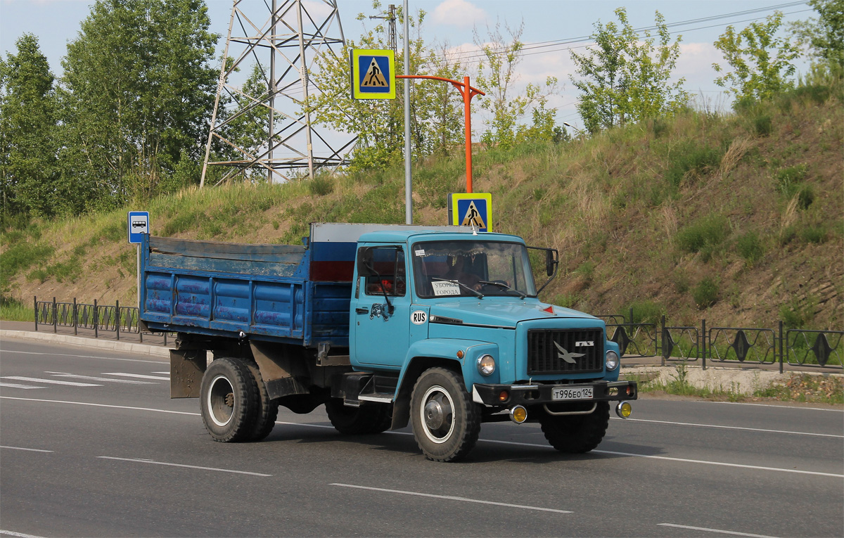 Красноярский край, № Т 996 ЕО 124 — ГАЗ-3307