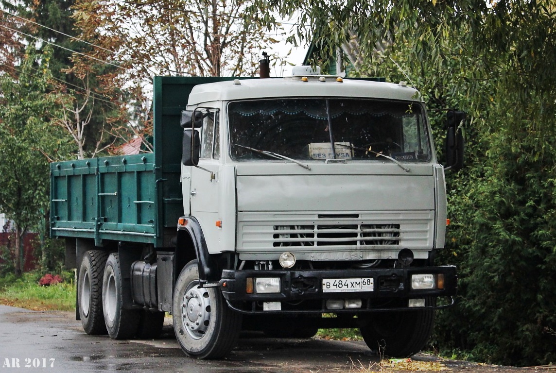 Тамбовская область, № В 484 ХМ 68 — КамАЗ-53215 (общая модель)