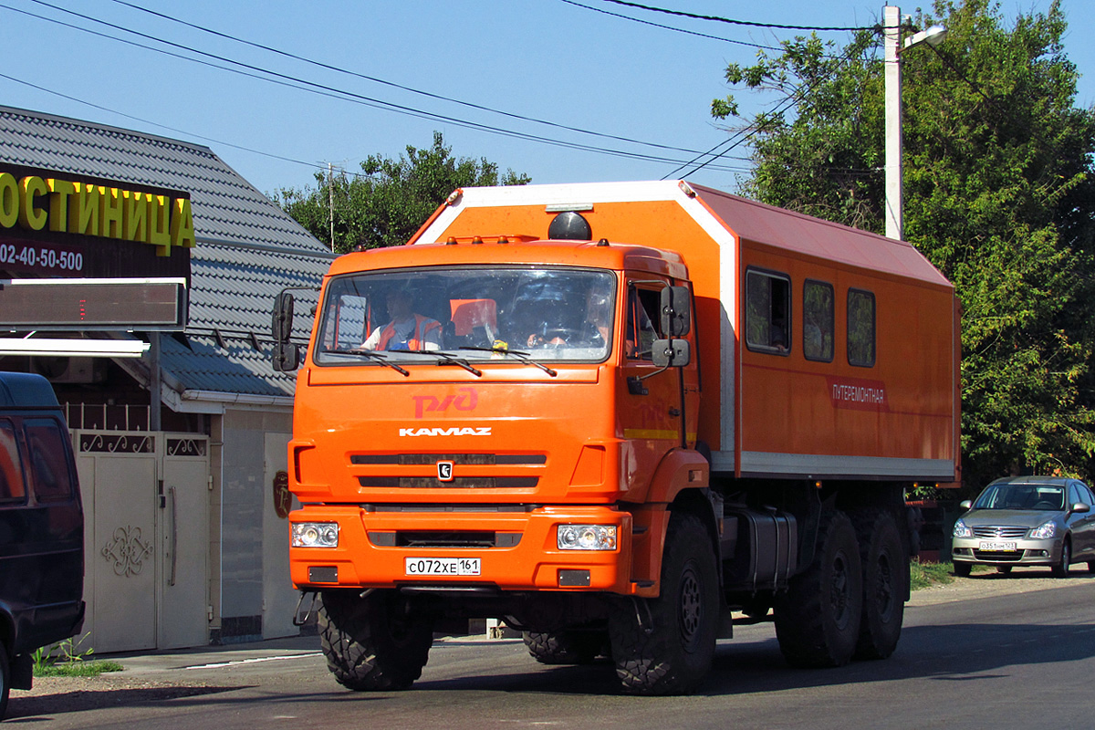 Ростовская область, № С 072 ХЕ 161 — КамАЗ-43118 (общая модель)
