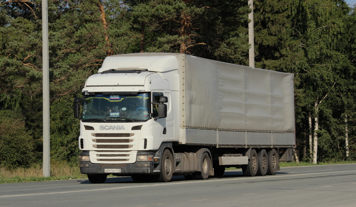 Кемеровская область, № В 841 ВР 142 — Scania ('2009) G420