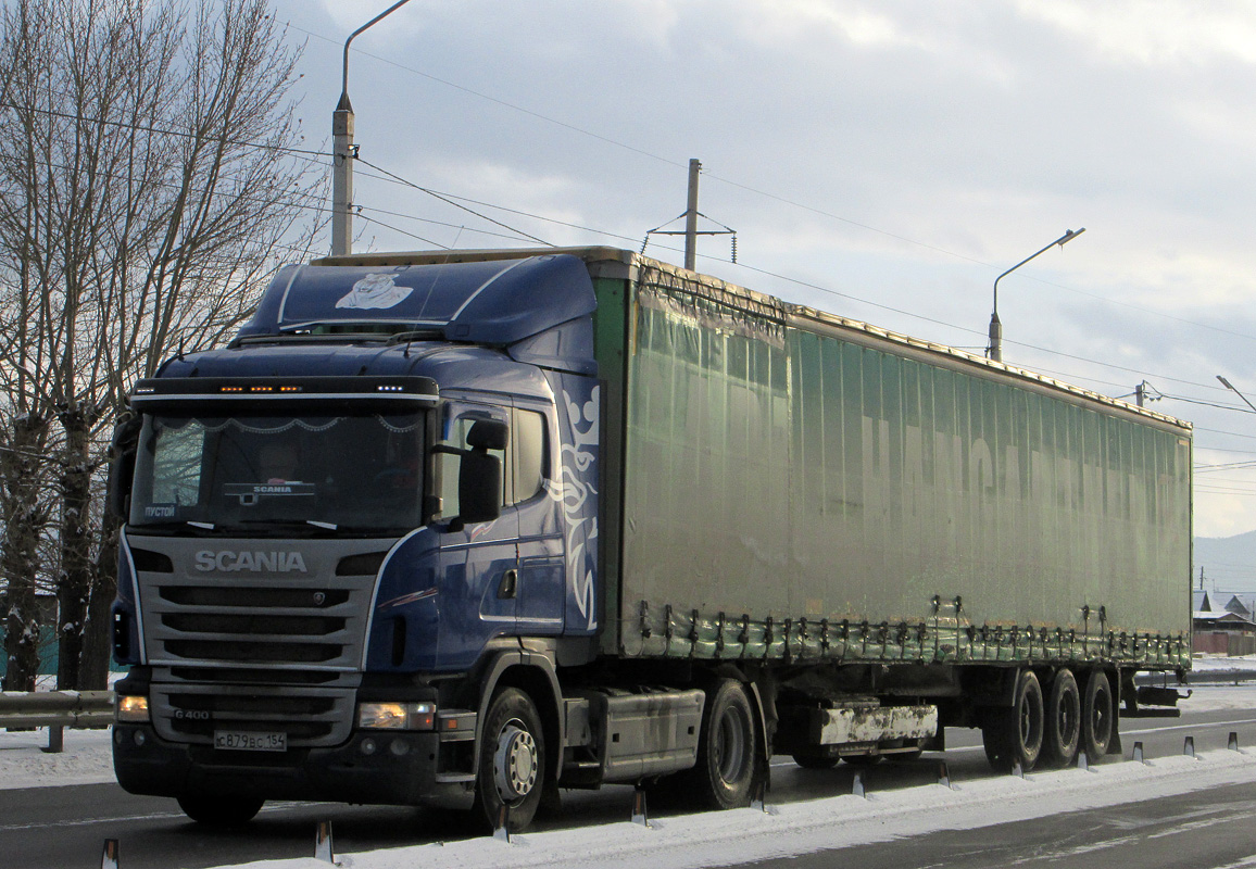 Новосибирская область, № С 879 ВС 154 — Scania ('2009) G400