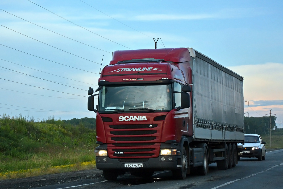 Татарстан, № Т 307 УС 116 — Scania ('2013) G440