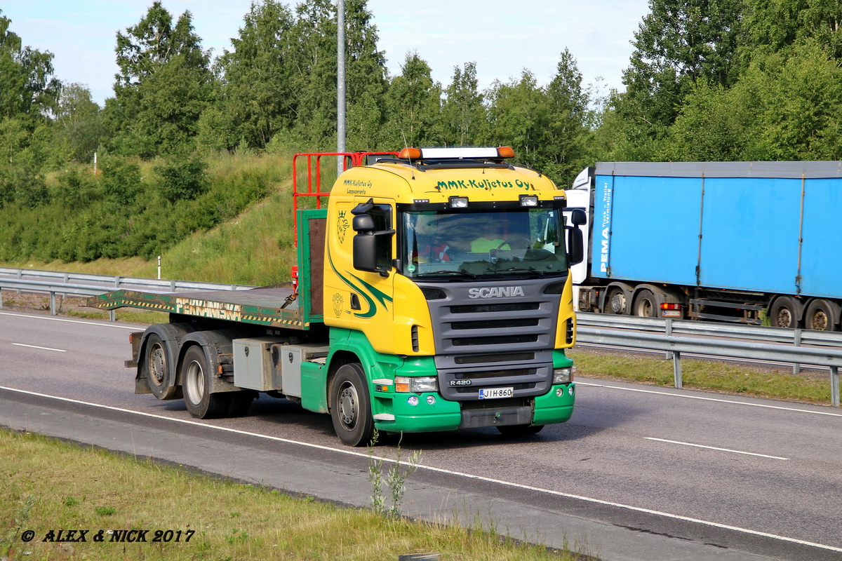 Финляндия, № JIH-860 — Scania ('2004) R420