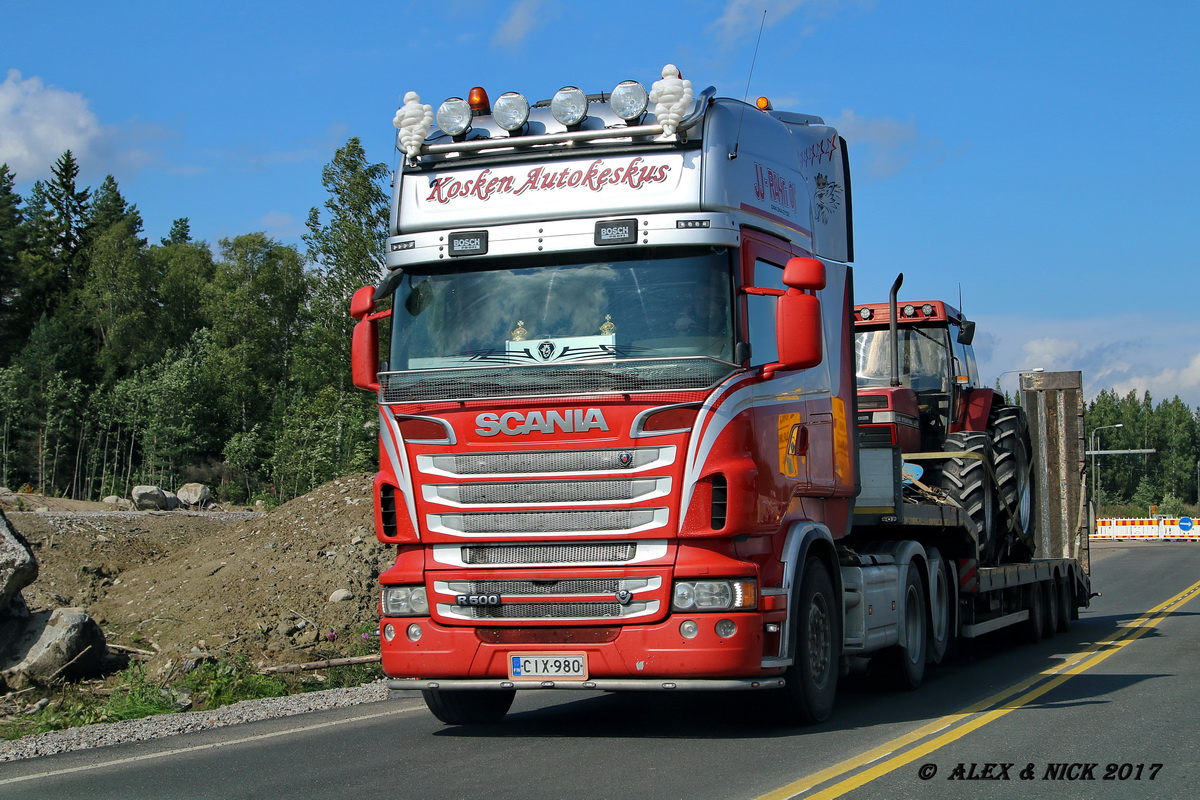 Финляндия, № CIX-980 — Scania ('2009) R500