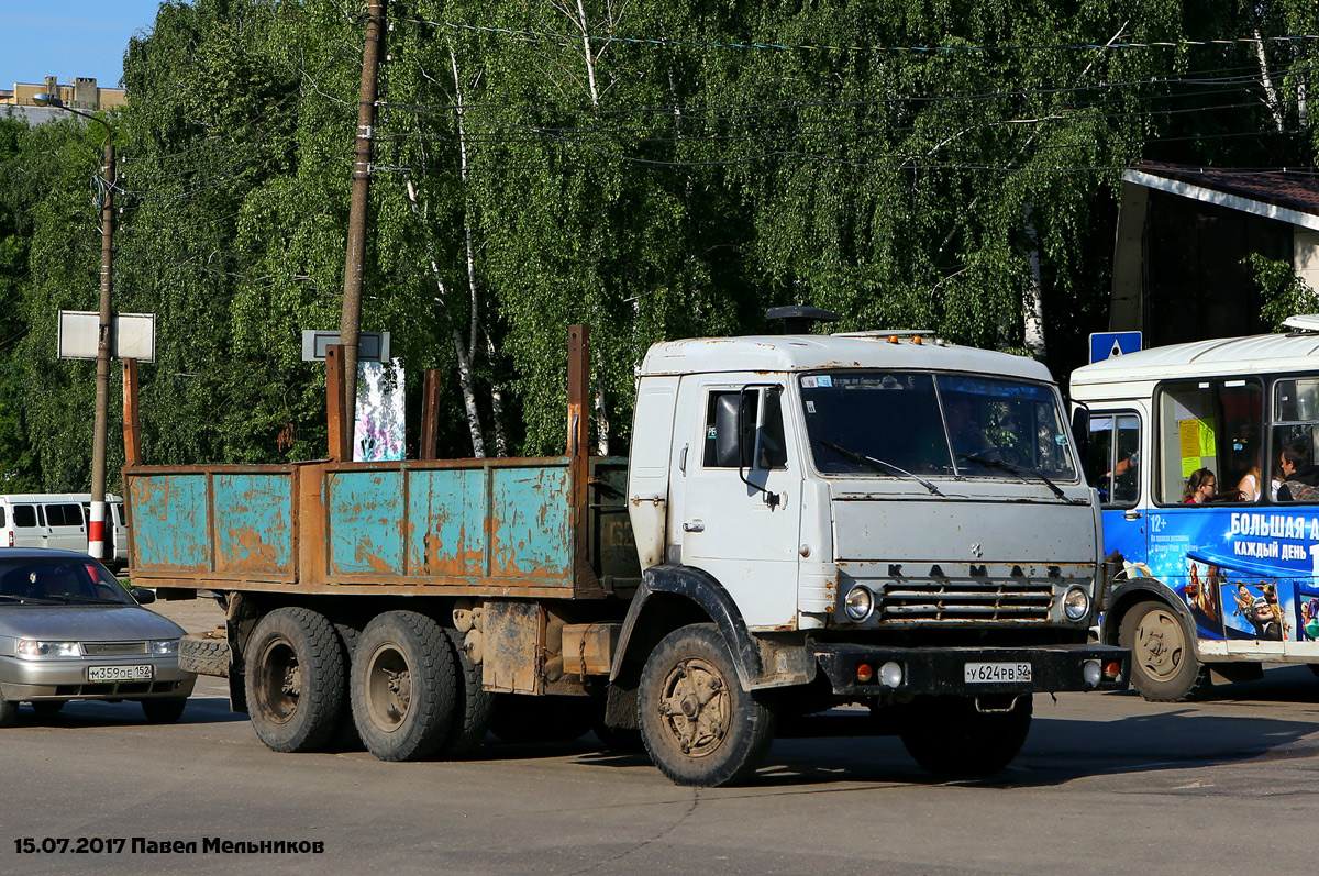 Нижегородская область, № У 624 РВ 52 — КамАЗ-5320