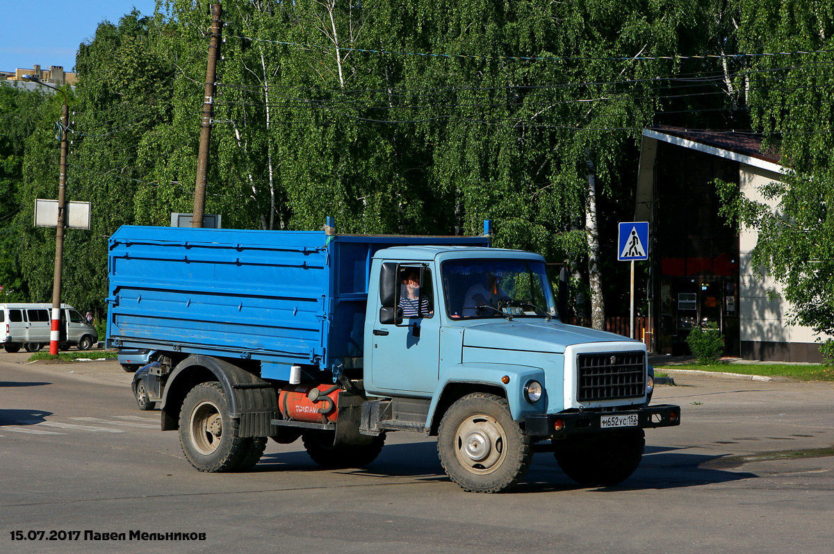 Нижегородская область, № М 652 УС 152 — ГАЗ-33072