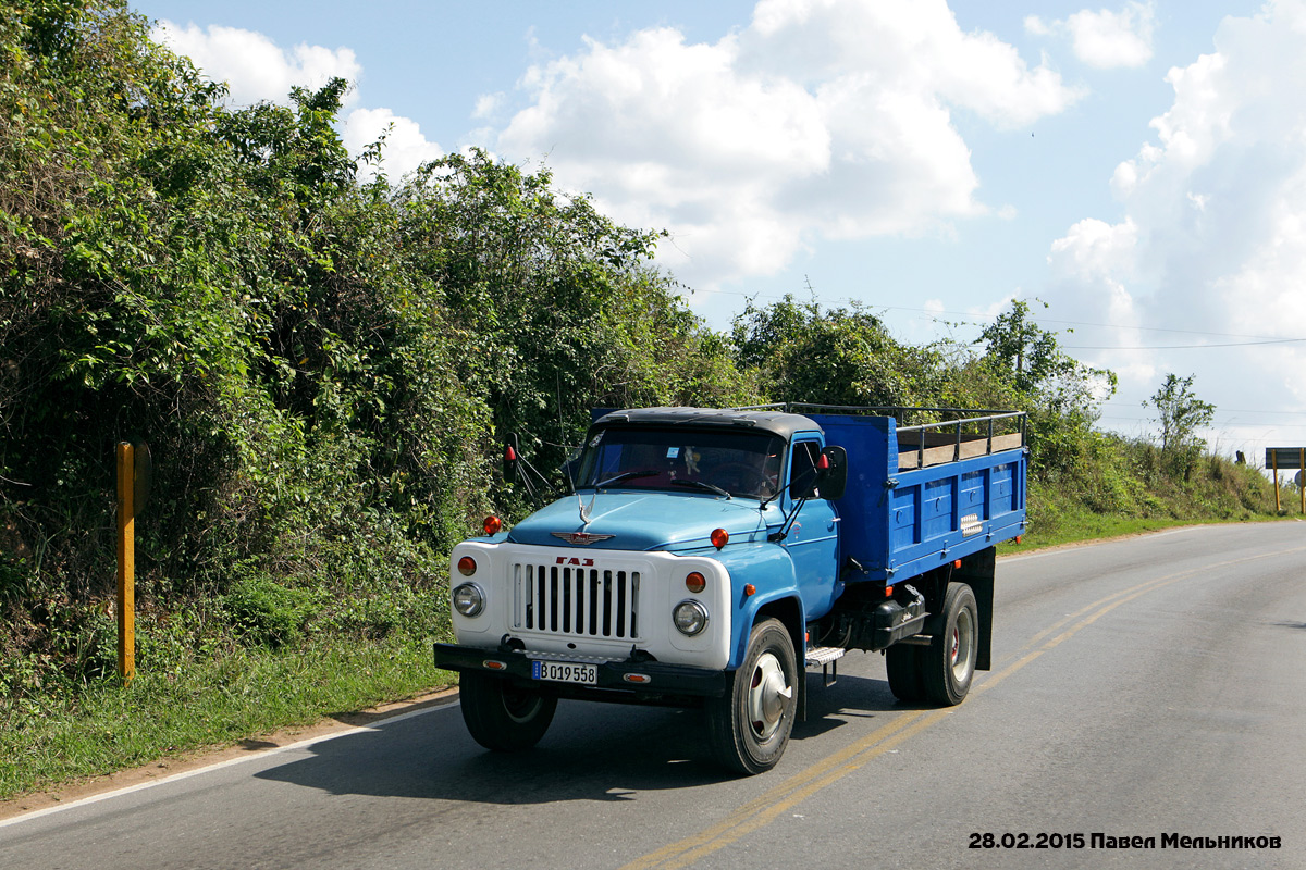 Куба, № B 019 558 — ГАЗ-53-62