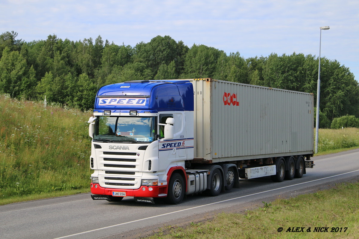 Финляндия, № JHC-256 — Scania ('2004) R560