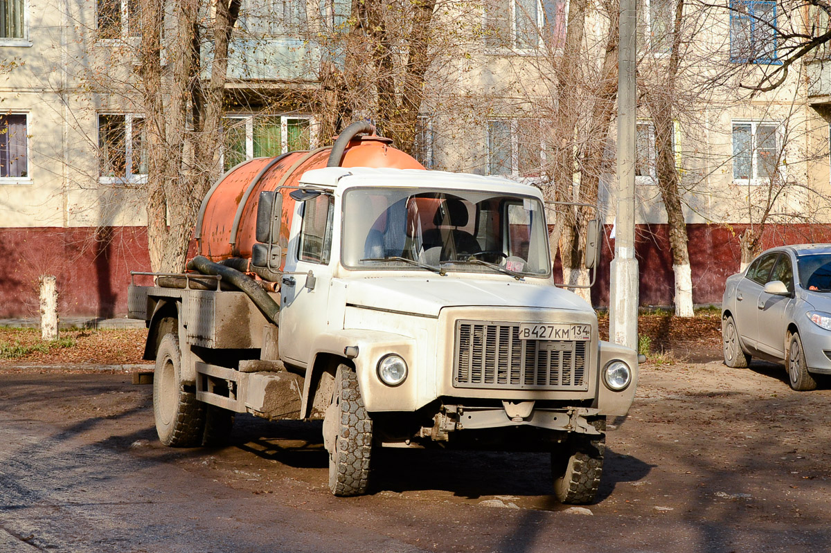 Волгоградская область, № В 427 КМ 134 — ГАЗ-3309