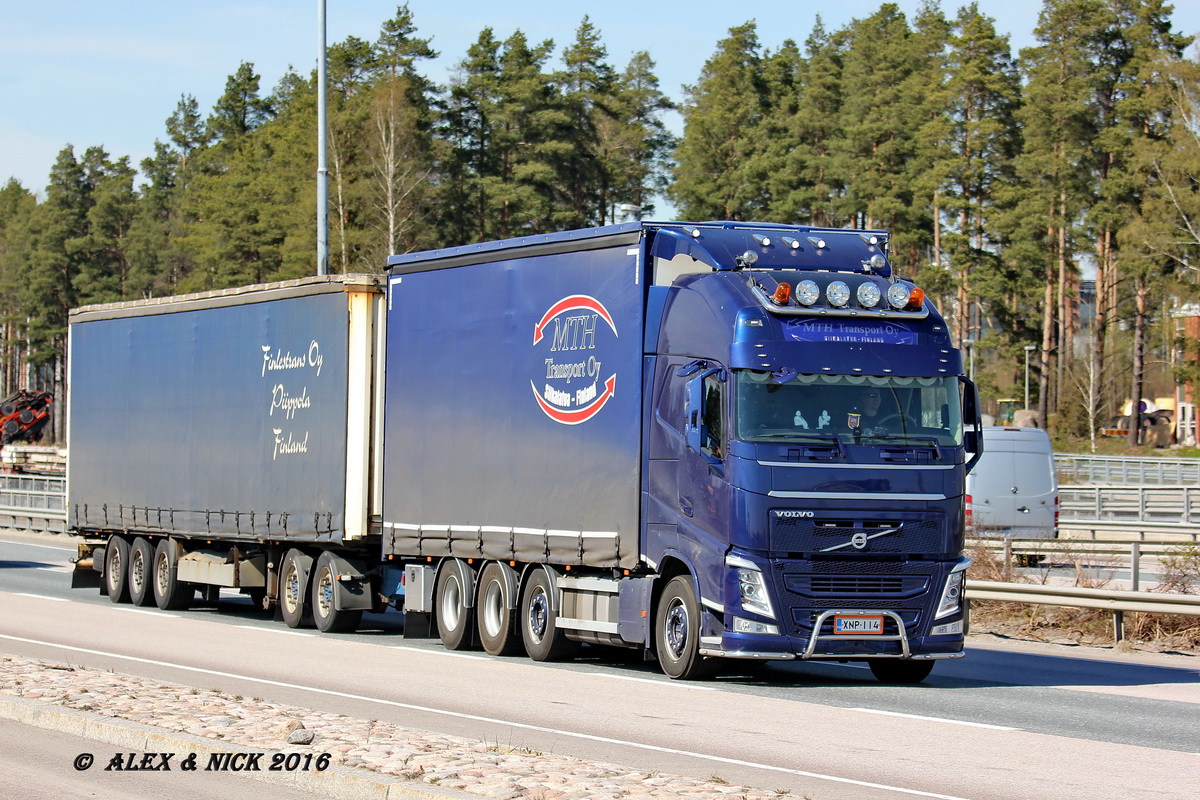 Финляндия, № XNP-114 — Volvo ('2012) FH-Series