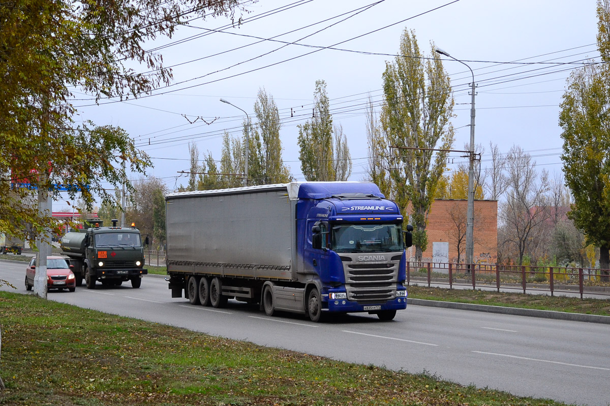 Челябинская область, № А 835 ТР 174 — Scania ('2013) R400