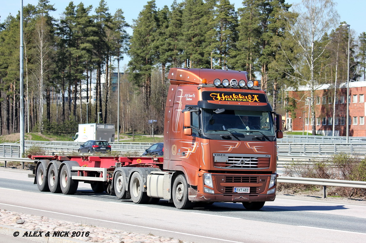 Финляндия, № FKT-482 — Volvo ('2008) FH.500