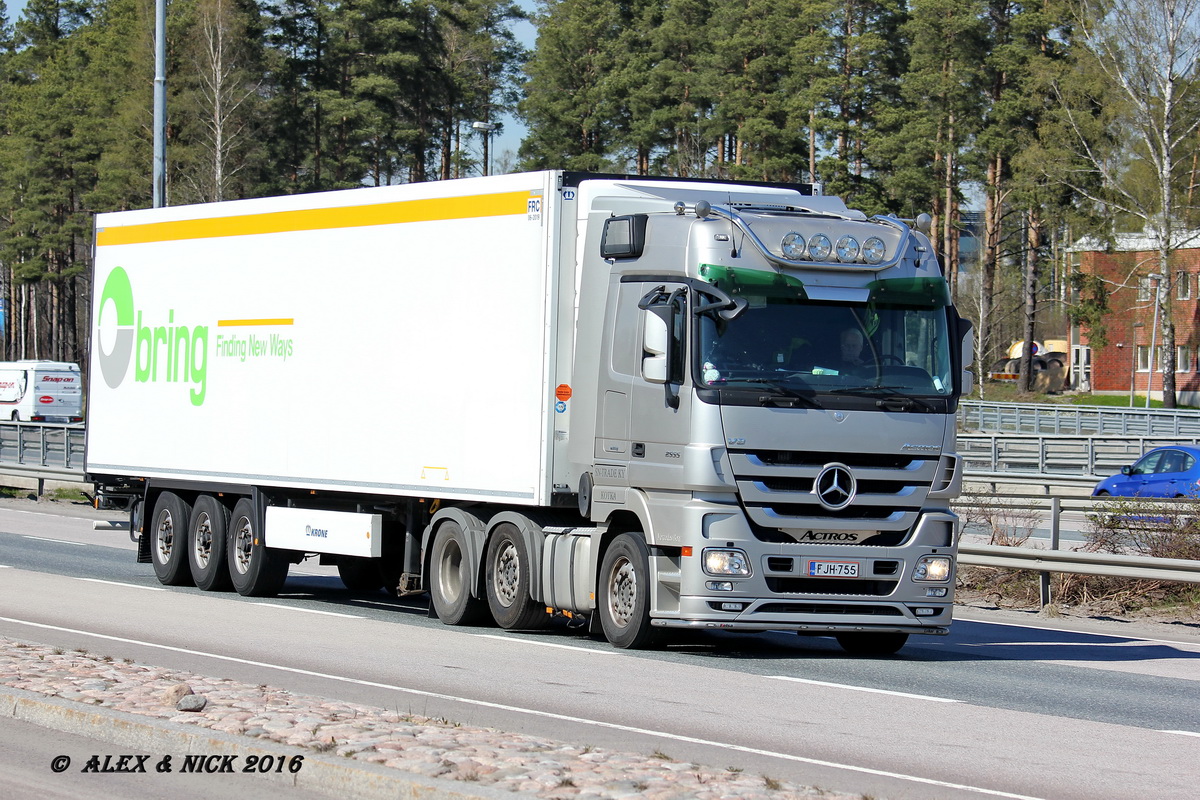 Финляндия, № FJH-755 — Mercedes-Benz Actros ('2003)