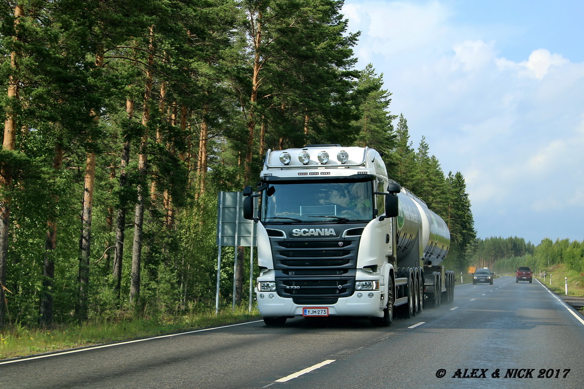 Финляндия, № YJM-273 — Scania ('2013) R730