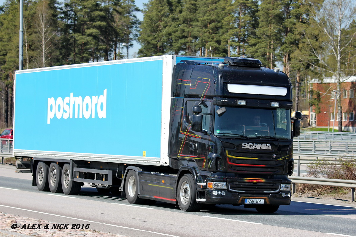 Эстония, № 698 BPT — Scania ('2009) R420
