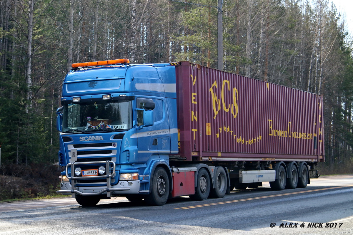 Финляндия, № JIH-562 — Scania ('2004, общая модель)