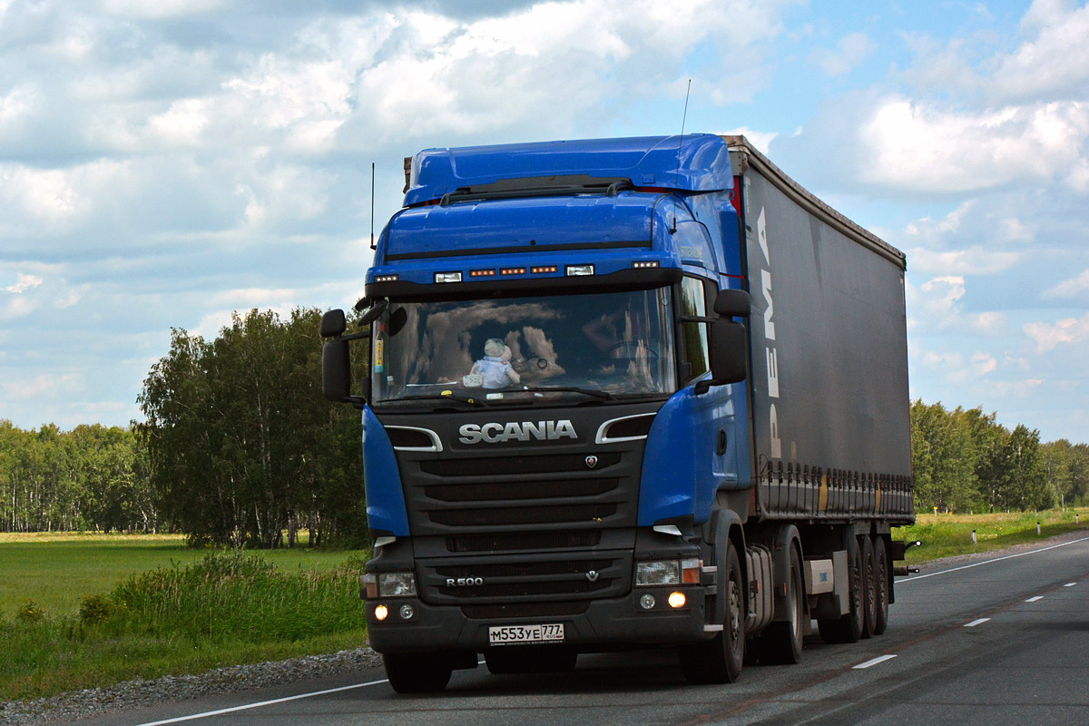 Москва, № М 553 УЕ 777 — Scania ('2013) R500