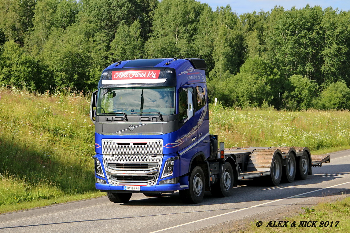 Финляндия, № OVH-474 — Volvo ('2012) FH16.550
