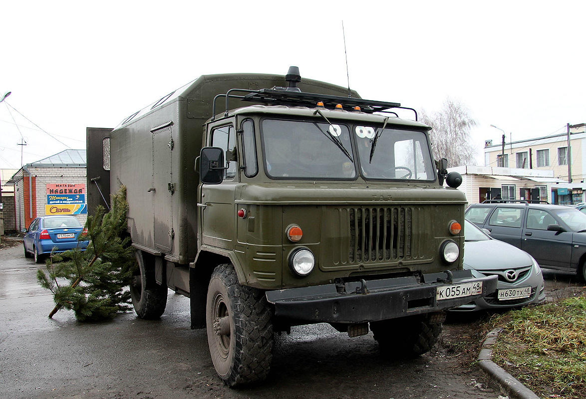 Липецкая область, № К 055 АМ 48 — ГАЗ-66 (общая модель)