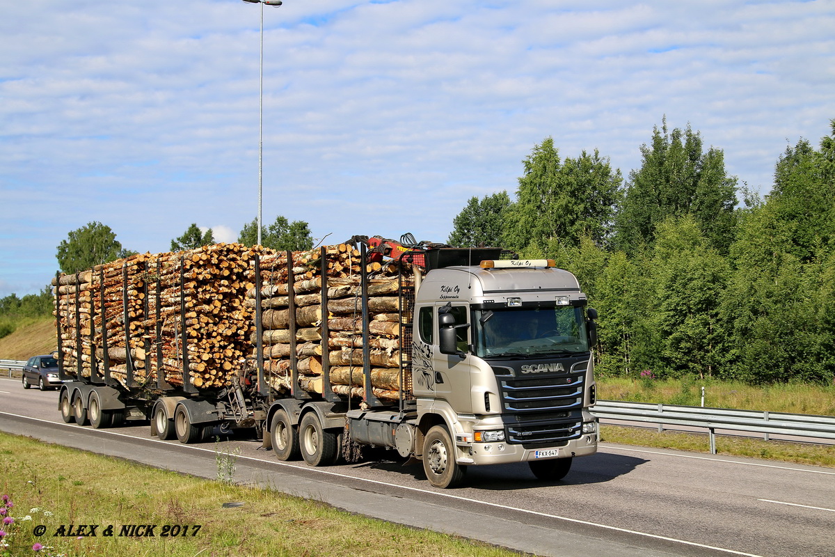Финляндия, № FKX-547 — Scania ('2009) R620