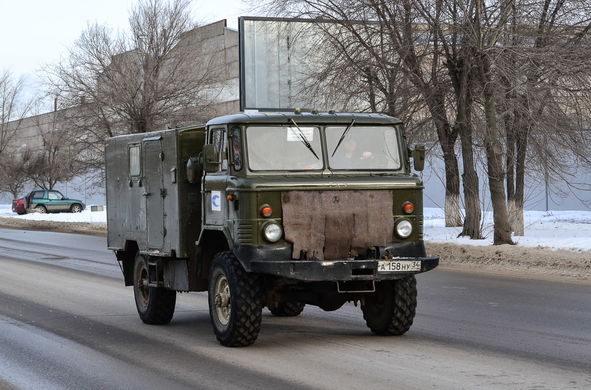 Волгоградская область, № А 158 НУ 34 — ГАЗ-66 (общая модель)