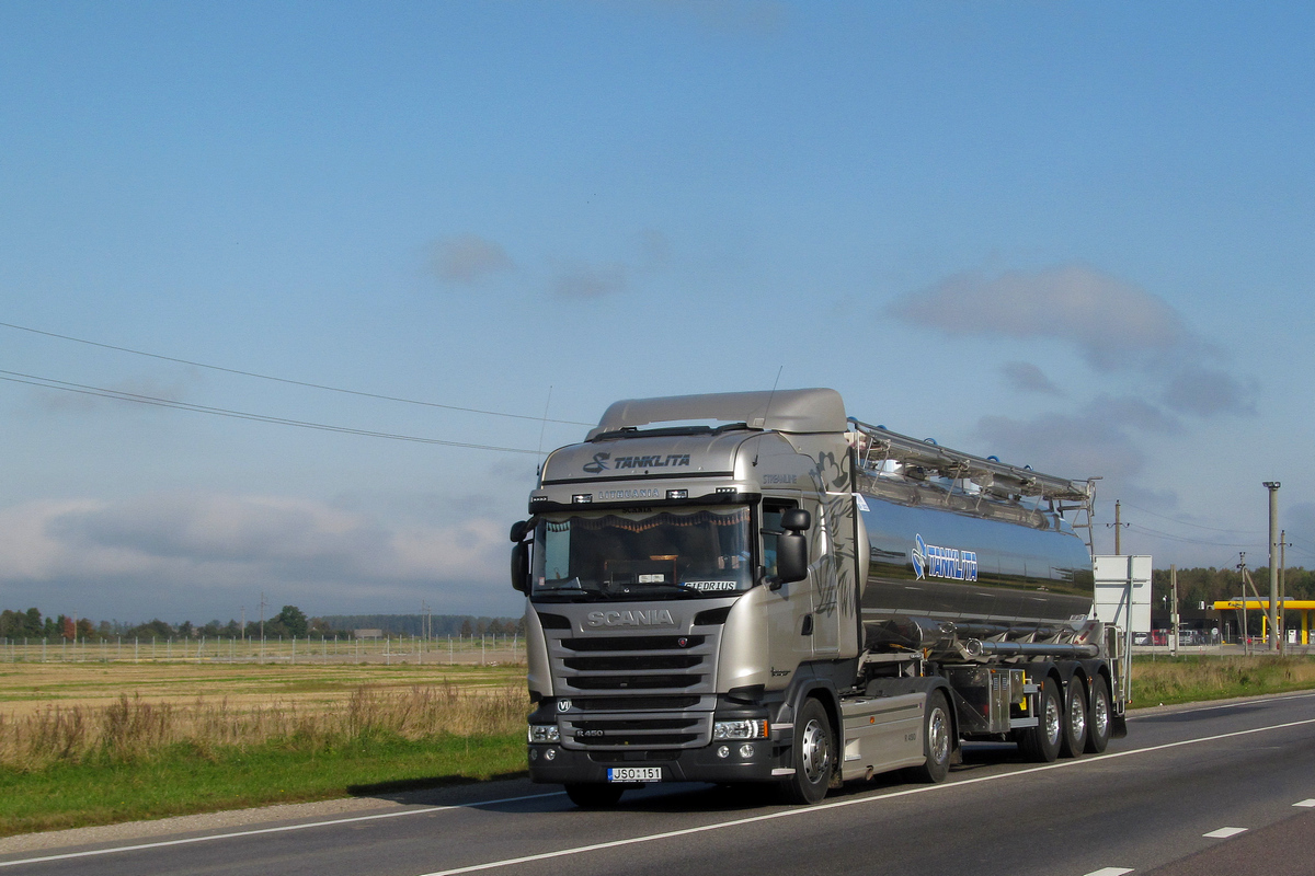 Литва, № JSO 151 — Scania ('2013) R450