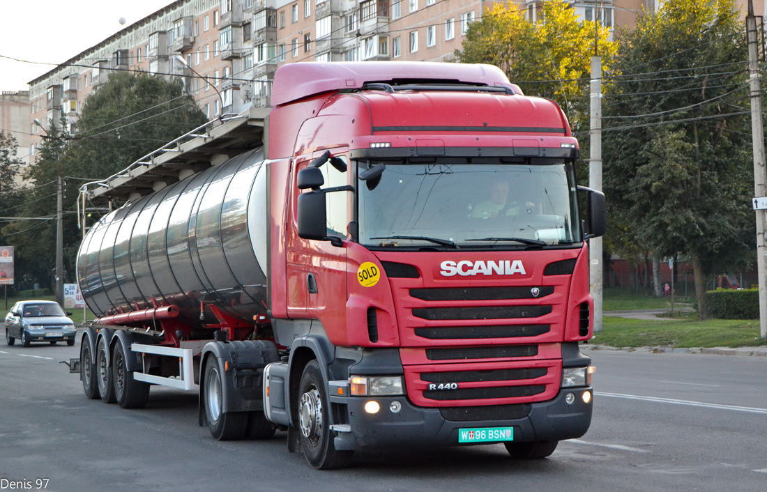 Австрия, № W 96 BSN — Scania ('2009) R440