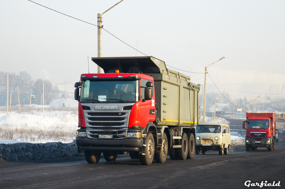 Кемеровская область, № М 206 ЕУ 142 — Scania ('2013) G440