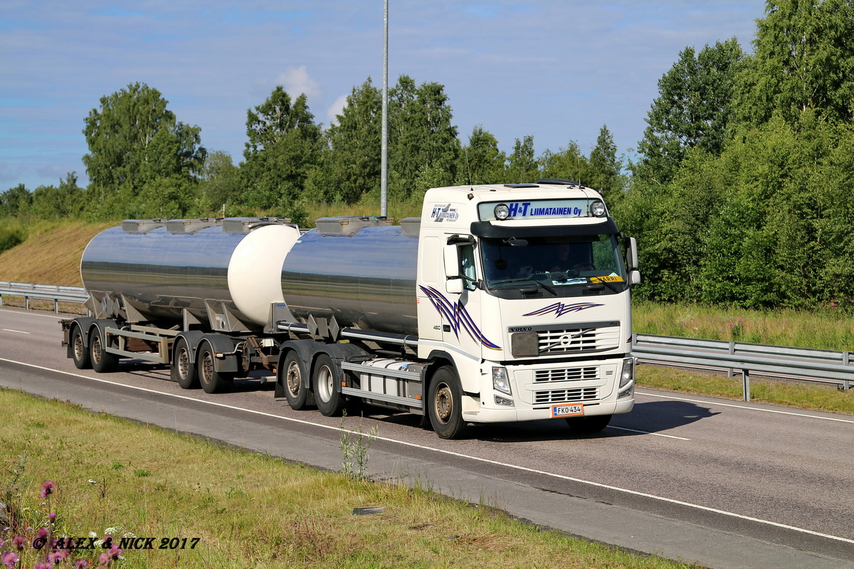 Финляндия, № FKO-434 — Volvo ('2008) FH.460