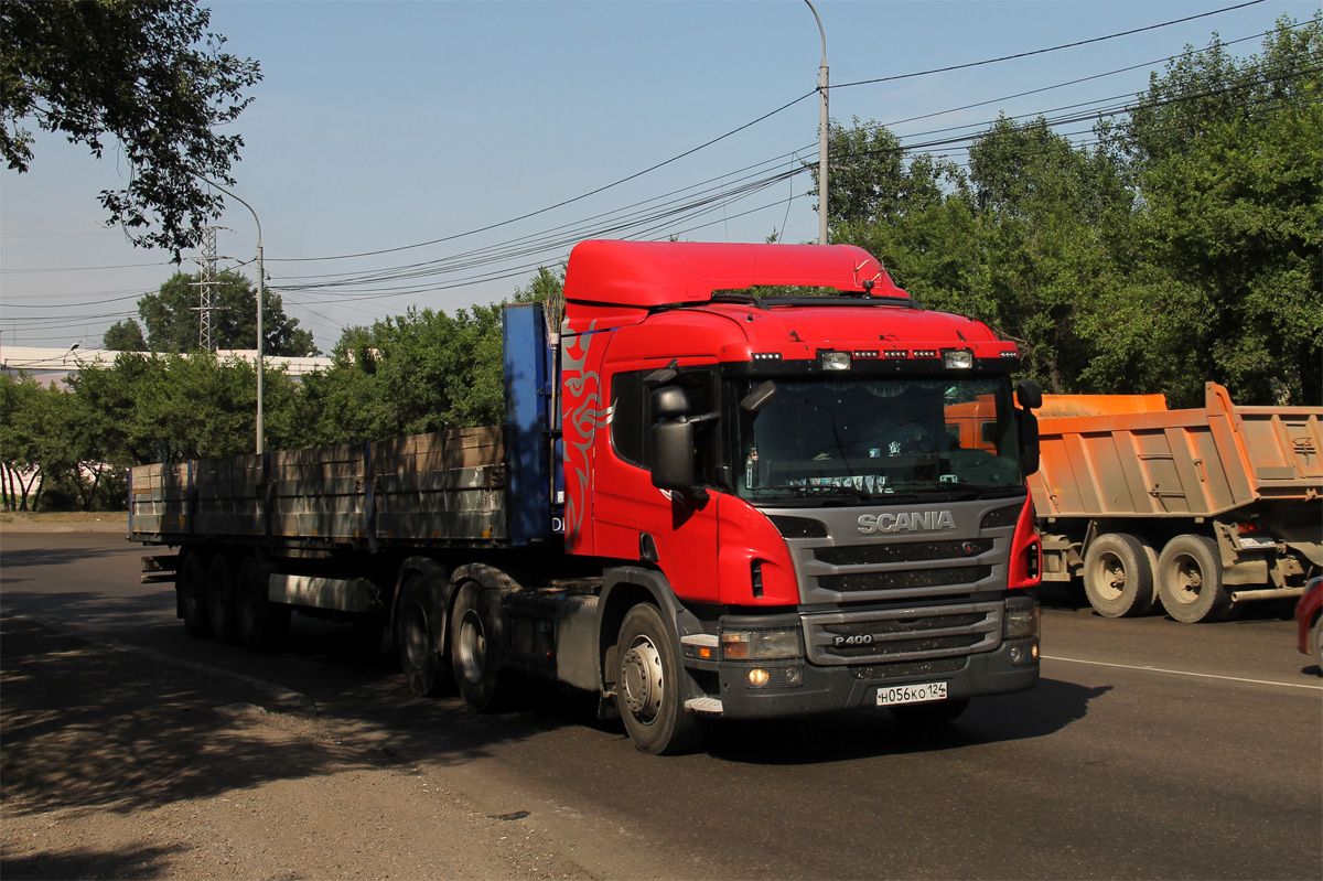 Красноярский край, № Н 056 КО 124 — Scania ('2011) P400