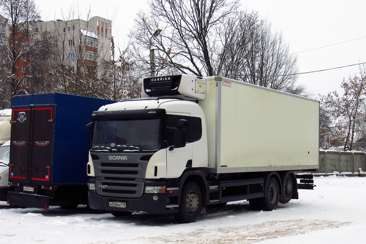 Ивановская область, № В 028 МА 178 — Scania ('2004) P340