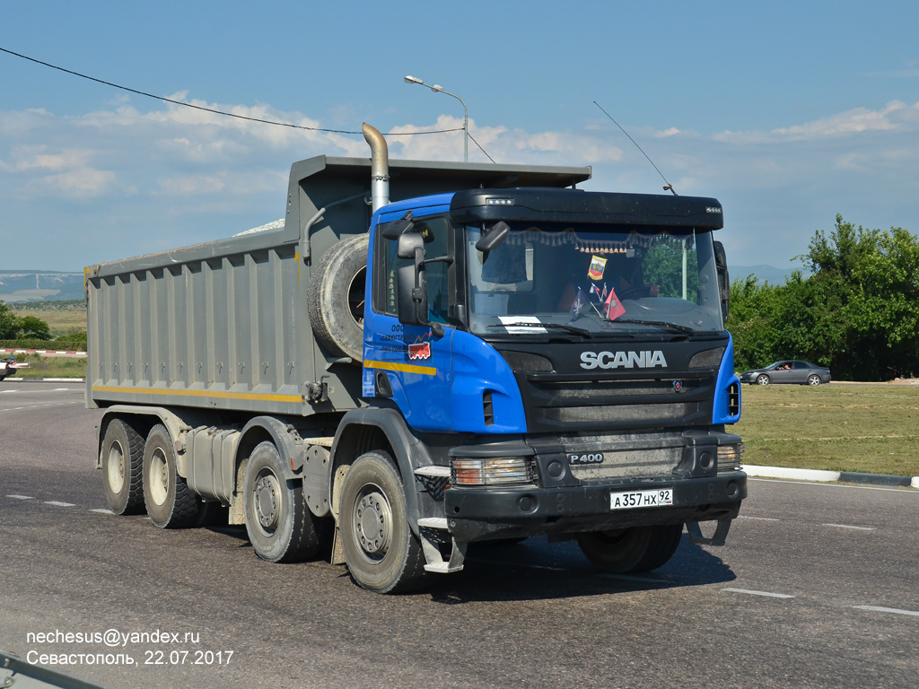 Севастополь, № А 357 НХ 92 — Scania ('2011) P400