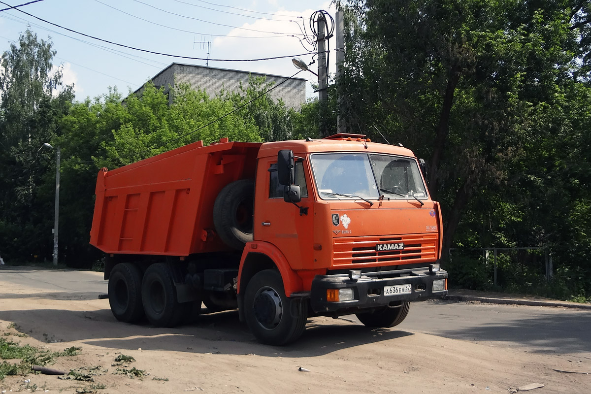 Ивановская область, № А 636 ЕН 37 — КамАЗ-65115 (общая модель)