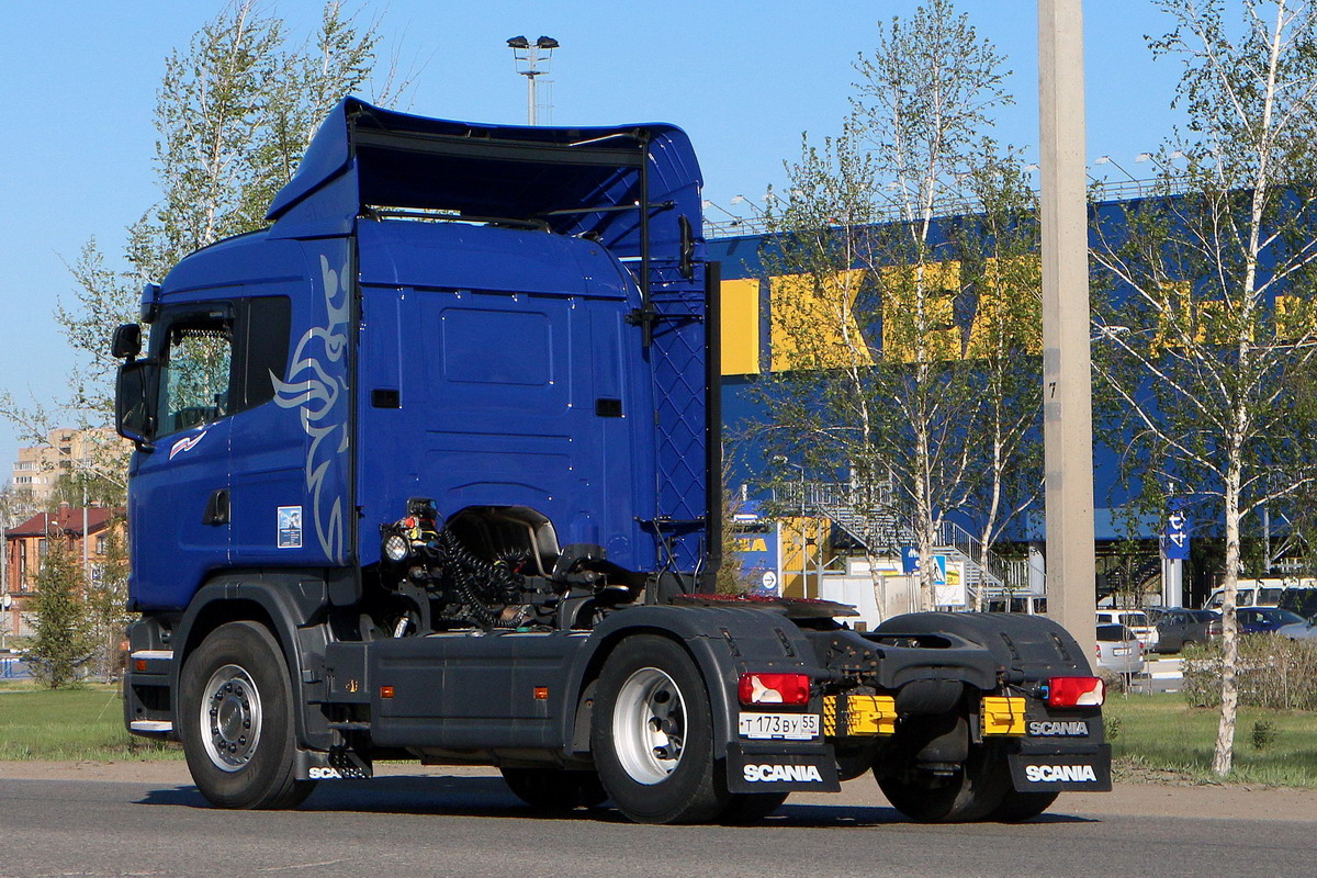 Омская область, № Т 173 ВУ 55 — Scania ('2013) G400