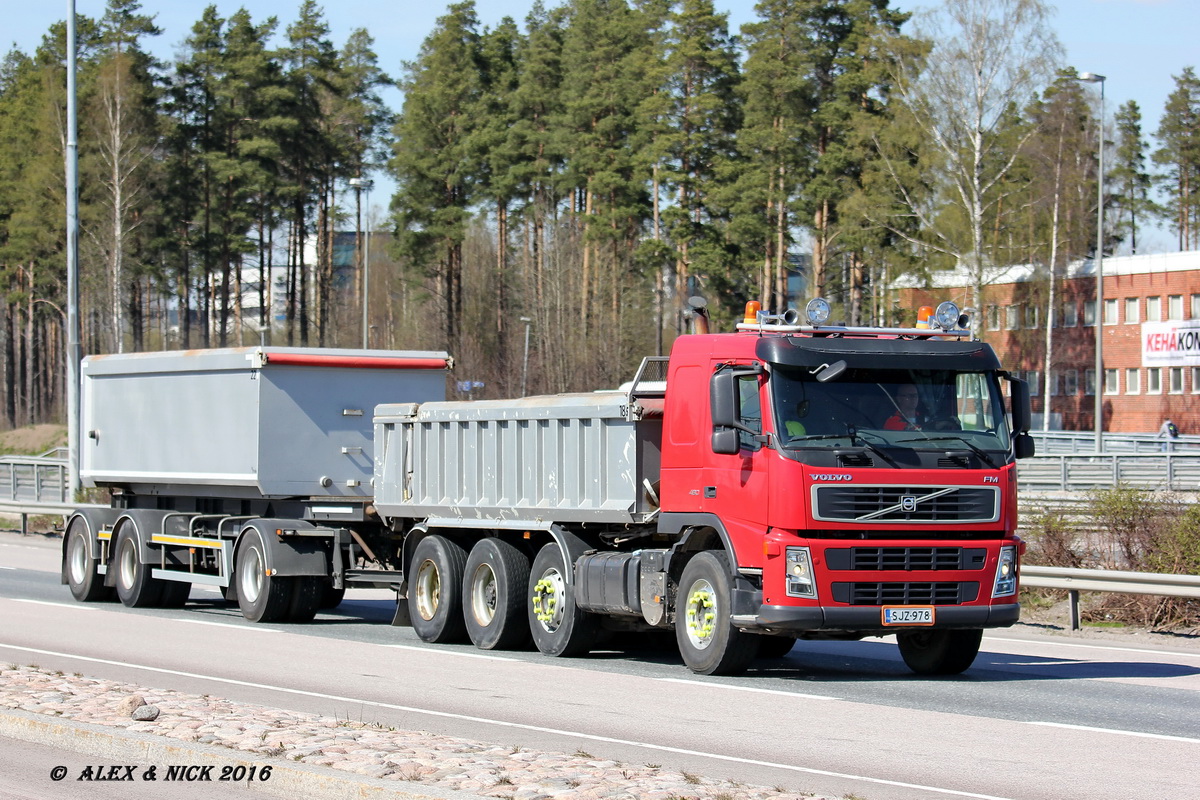 Финляндия, № SJZ-978 — Volvo ('2002) FM-Series