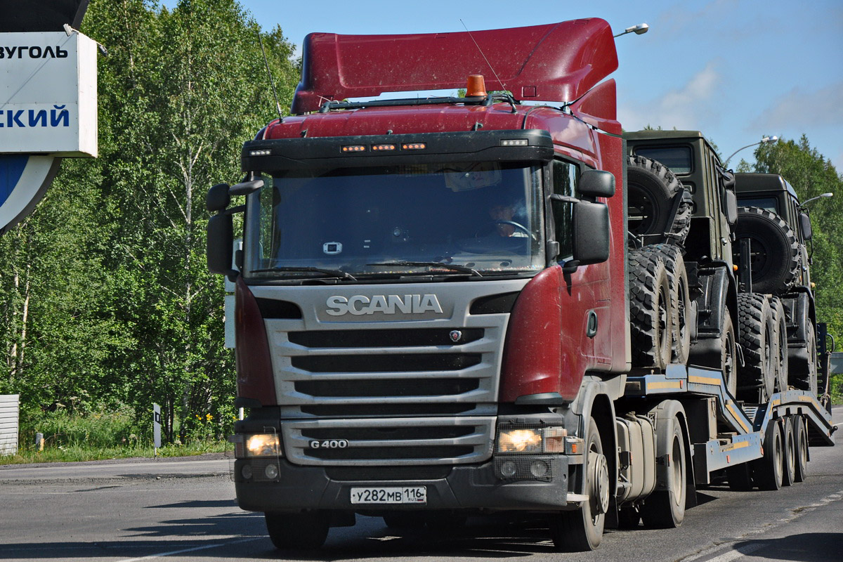 Татарстан, № У 282 МВ 116 — Scania ('2009) G400