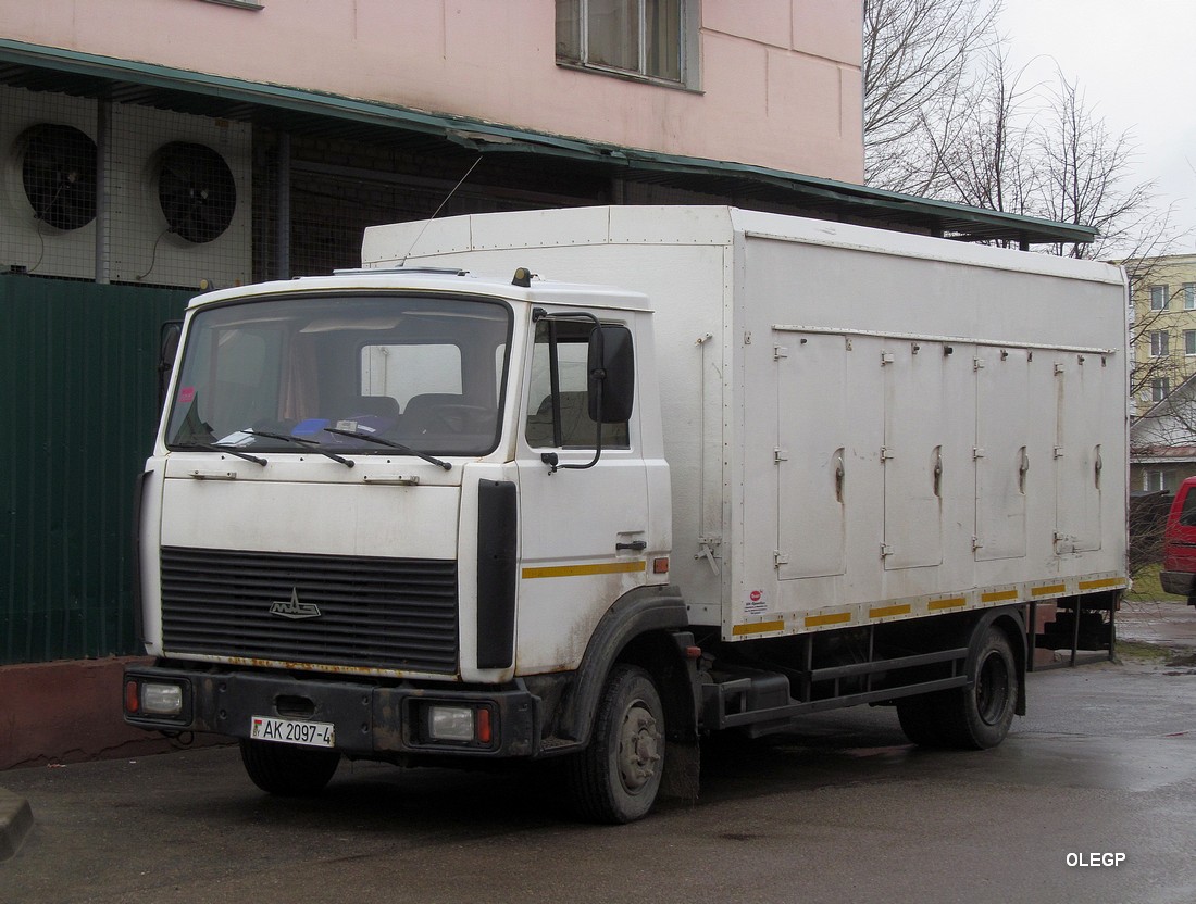 Гродненская область, № АК 2097-4 — МАЗ-4370 (общая модель)
