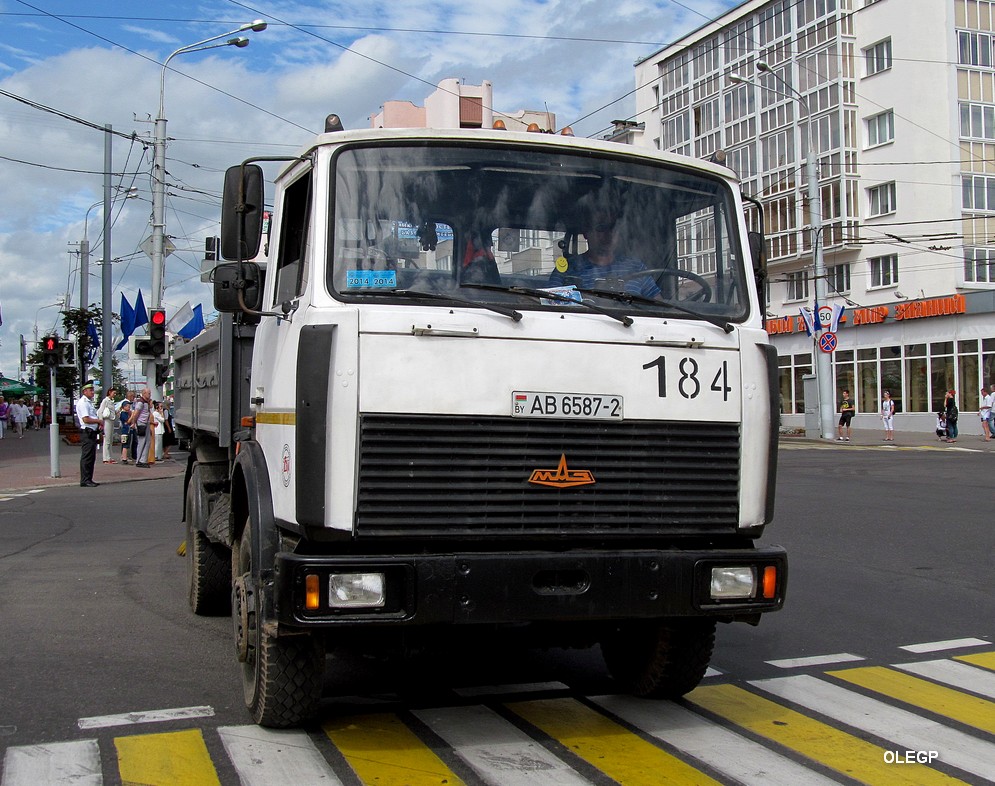 Витебская область, № 184 — МАЗ-5551 (общая модель)