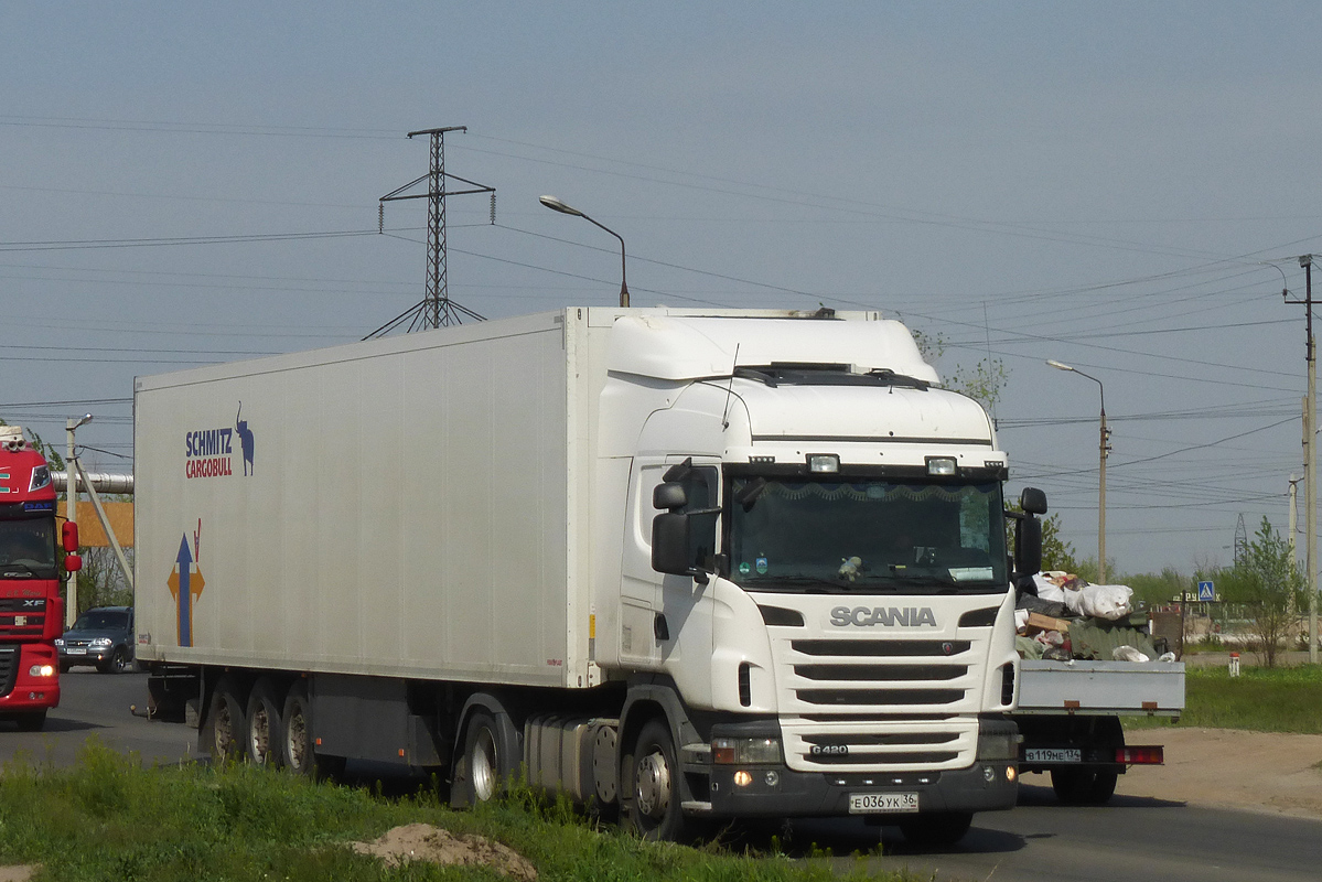 Воронежская область, № Е 036 УК 36 — Scania ('2009) G420
