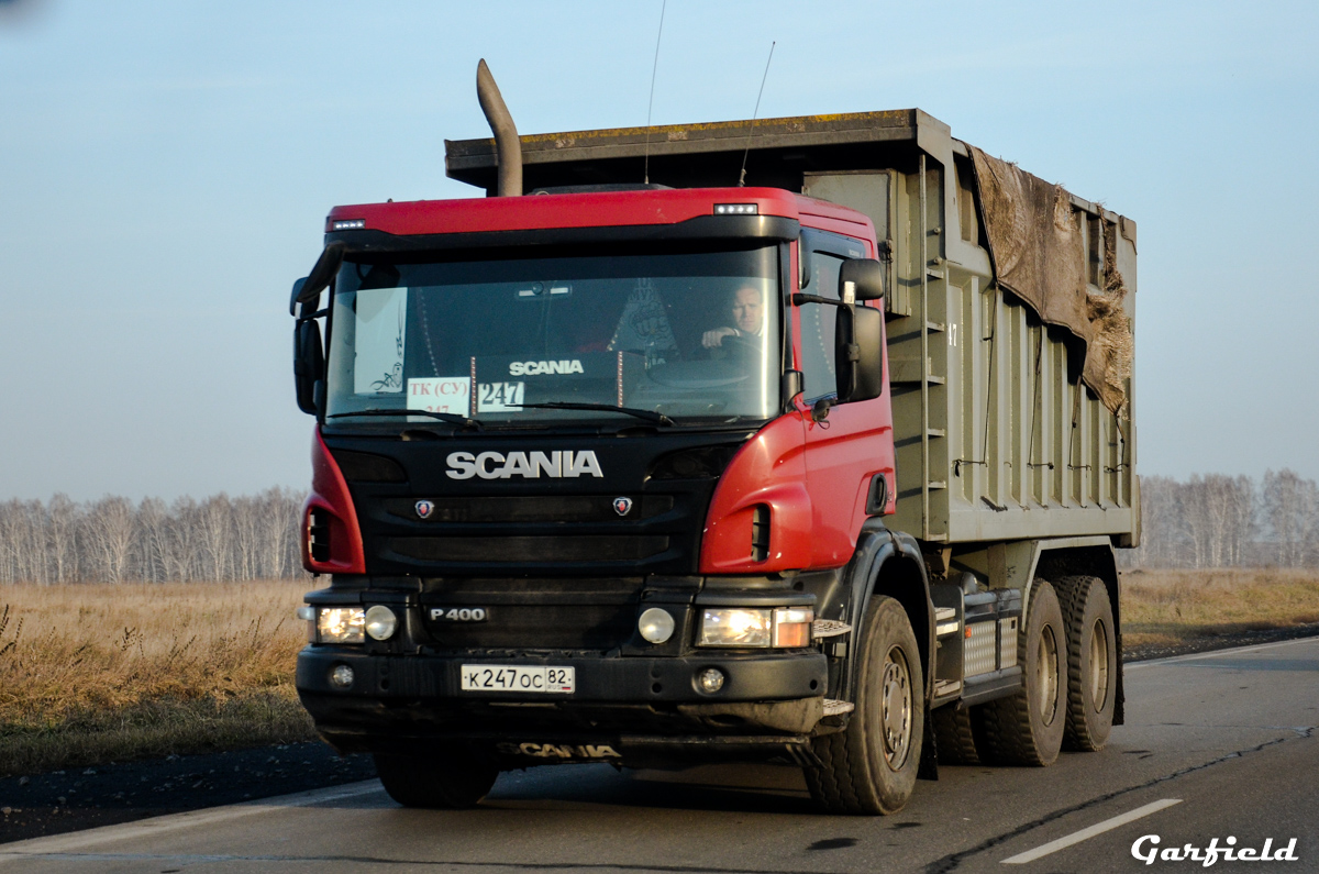 Кемеровская область, № К 247 ОС 82 — Scania ('2011) P400