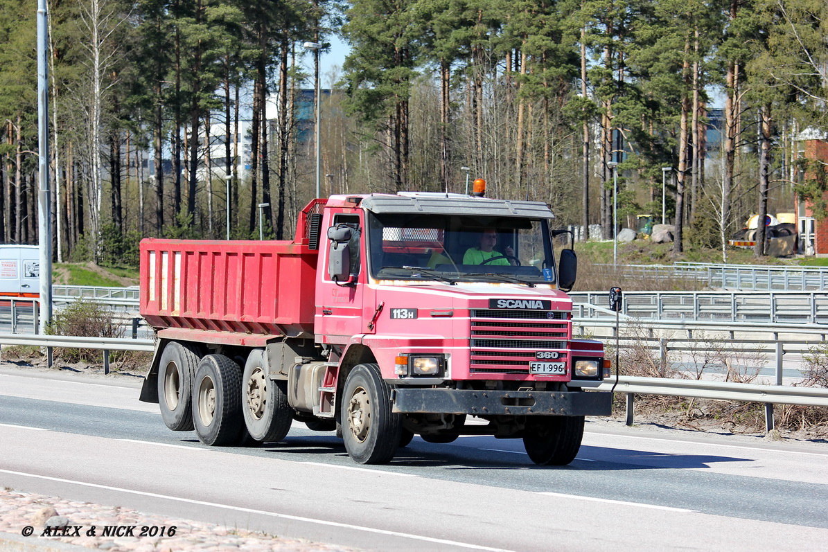 Финляндия, № EFI-996 — Scania (II) T-Series 113H