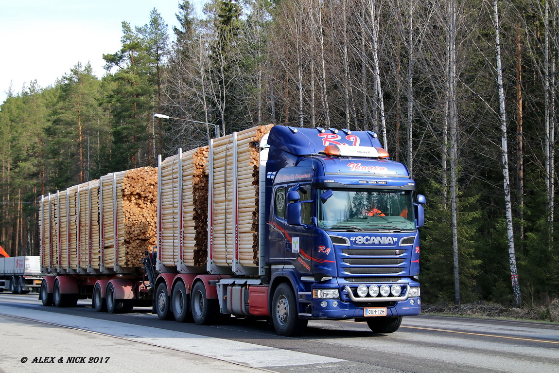 Финляндия, № OUH-126 — Scania ('2013) R730