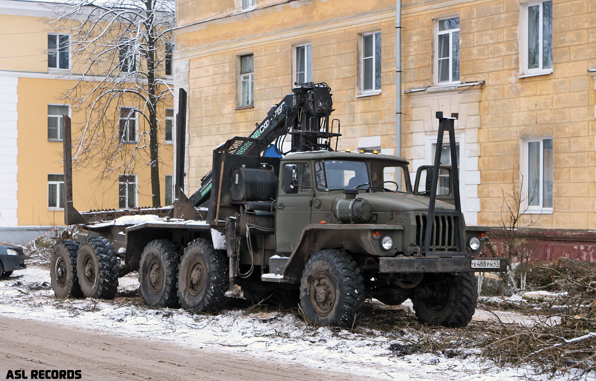 Ленинградская область, № Х 488 РН 47 — Урал-4320-01