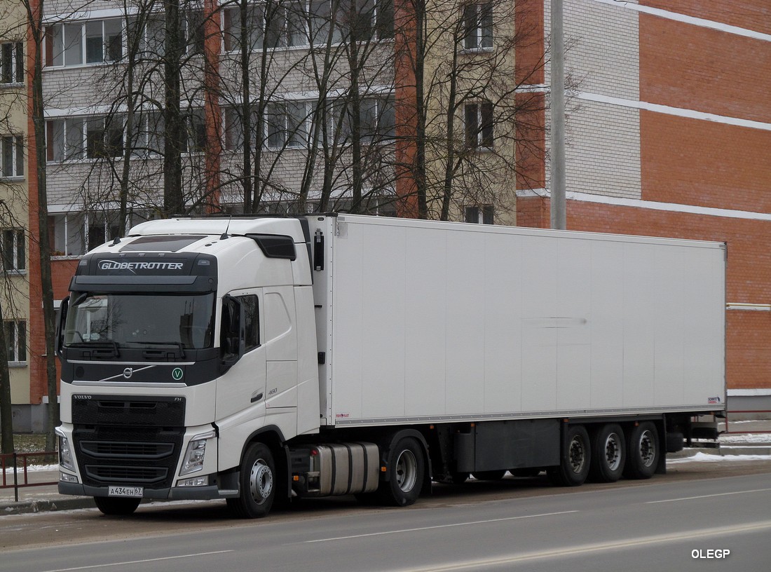 Смоленская область, № А 434 ЕН 67 — Volvo ('2012) FH.460 [X9P]